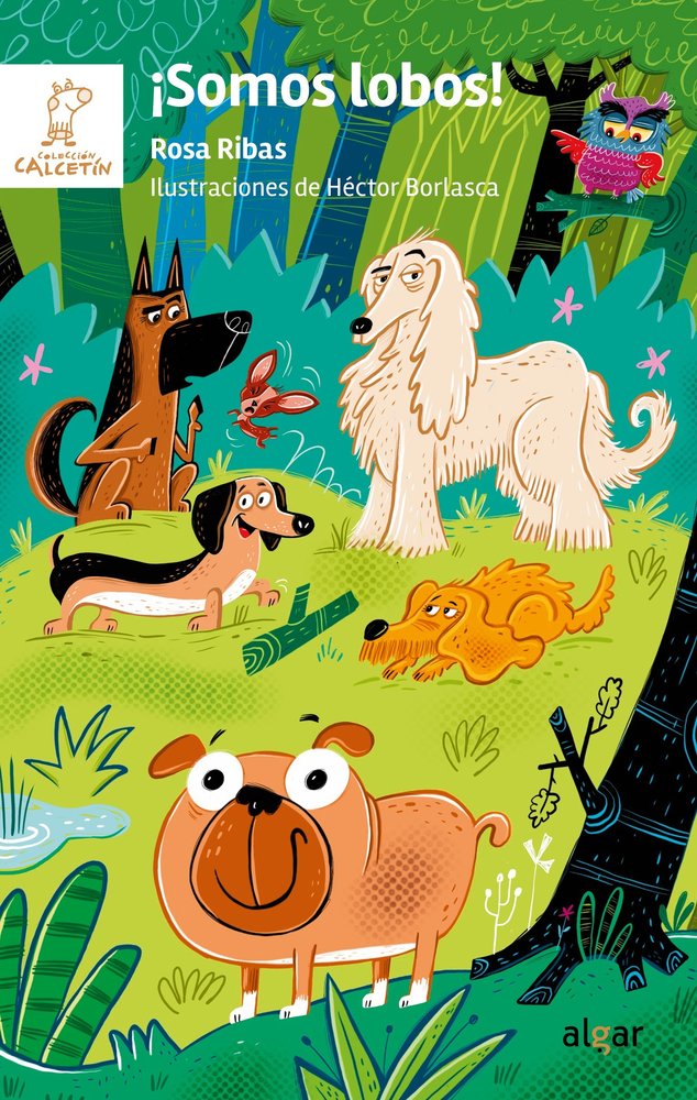 ¡SOMOS LOBOS!, de RIBAS, ROSA | portada del libro