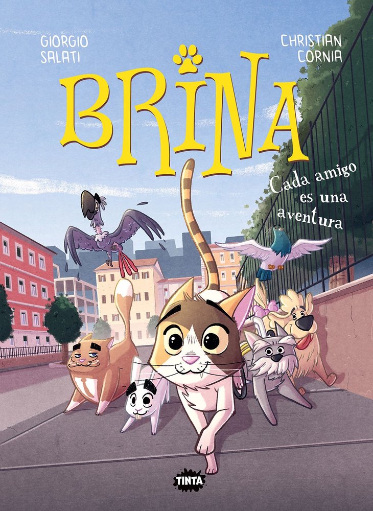 BRINA 2. CADA AMIGO ES UNA AVENTURA, de GIORGIO SALATI | portada del libro