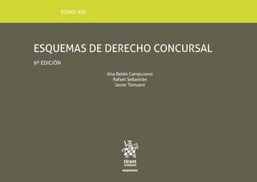Tomo XXI Esquemas de Derecho Concursal 9ª Edición 2016, de CAMPUZANO LAGUILLO | portada del libro