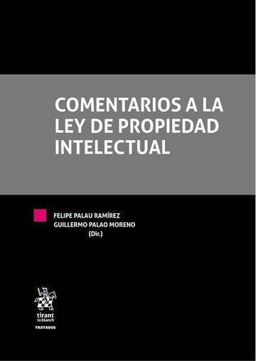 Comentarios a la ley de Propiedad Intelectual, de PALAU RAMÍREZ | portada del libro