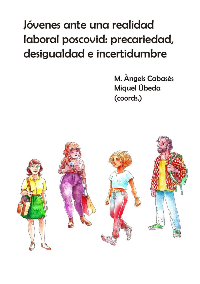 JOVENES ANTE UNA REALIDAD LABORAL POSCOVID | portada del libro