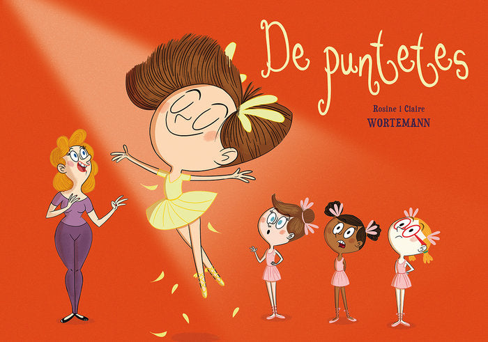 De puntetes, de WORTEMANN, ROSINE | portada del libro