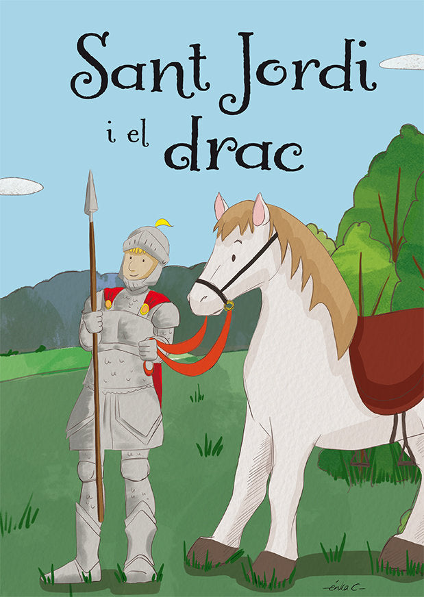 Sant Jordi i el drac, de EDICIONES OBELISCO | portada del libro