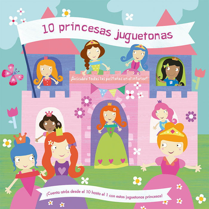 10 Princesas juguetonas, de WEERASEKERA, REBECCA | portada del libro