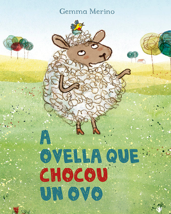 A Ovella que chocou un ovo, de MERINO, GEMMA | portada del libro