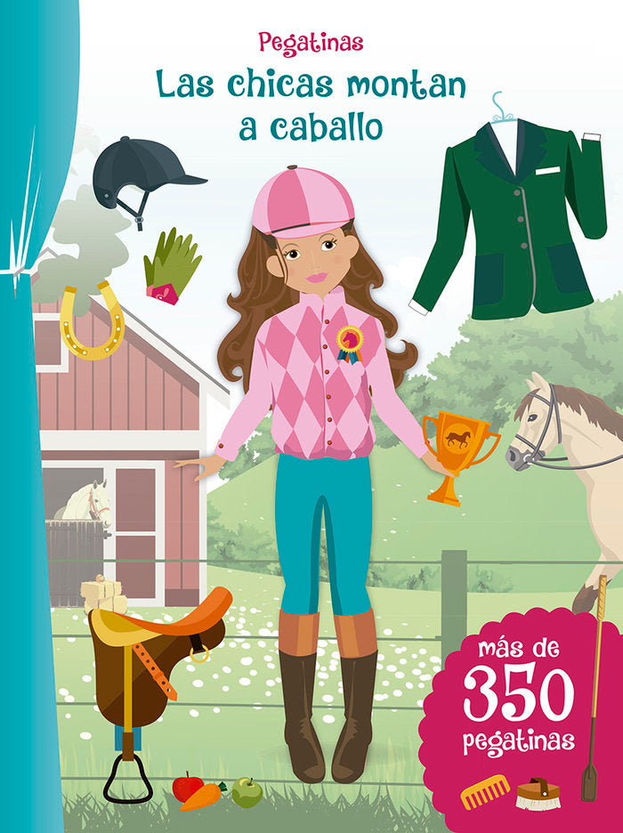 Pegatinas - Las chicas montan a caballo, de Varios autores | portada del libro