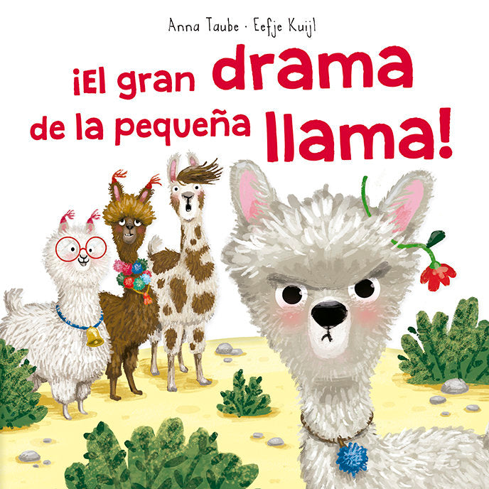 ¡El gran drama de la pequeña llama!, de Taube, Anna | portada del libro