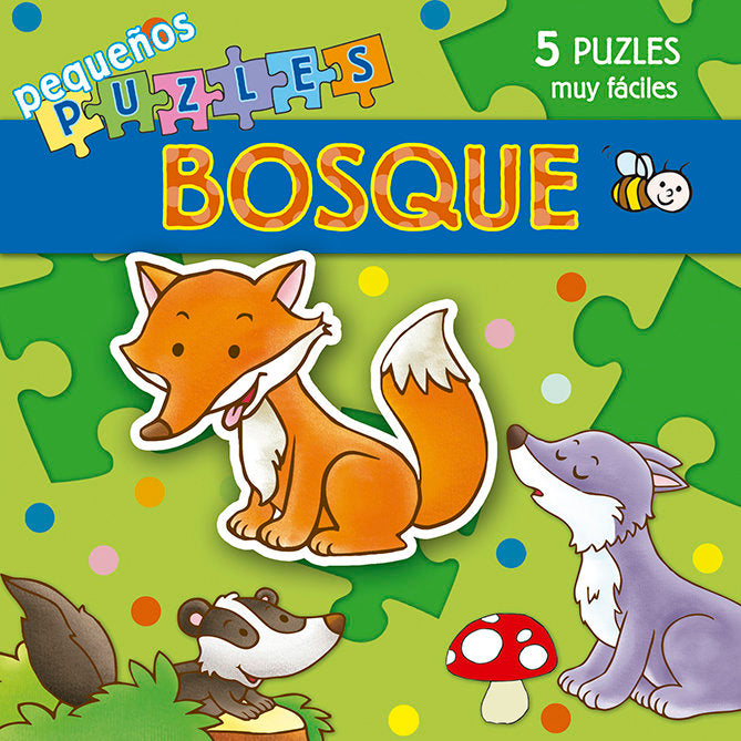 Pequeños puzles. Bosque, de Bosch, Martina | portada del libro