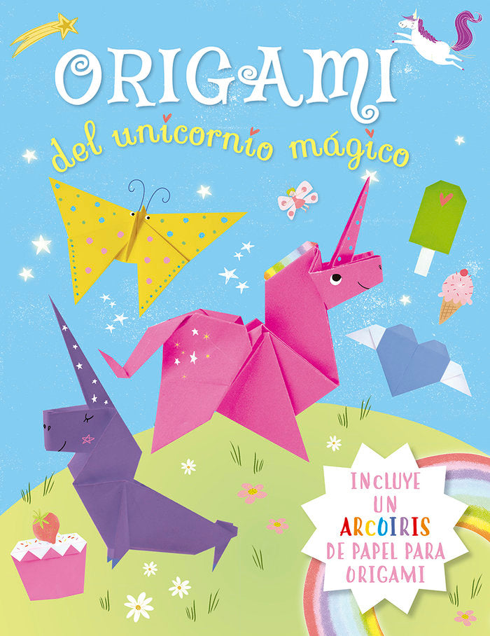 Origami el unicornio mágico, de Fullman, Joe | portada del libro