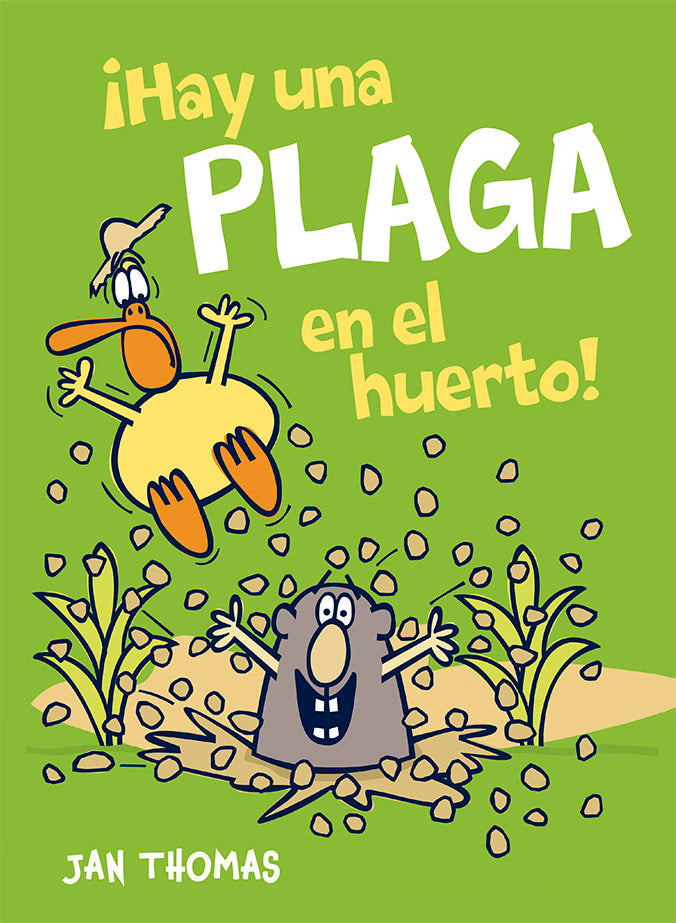 HAY UNA PLAGA EN EL HUERTO!, de THOMAS, JAN | portada del libro