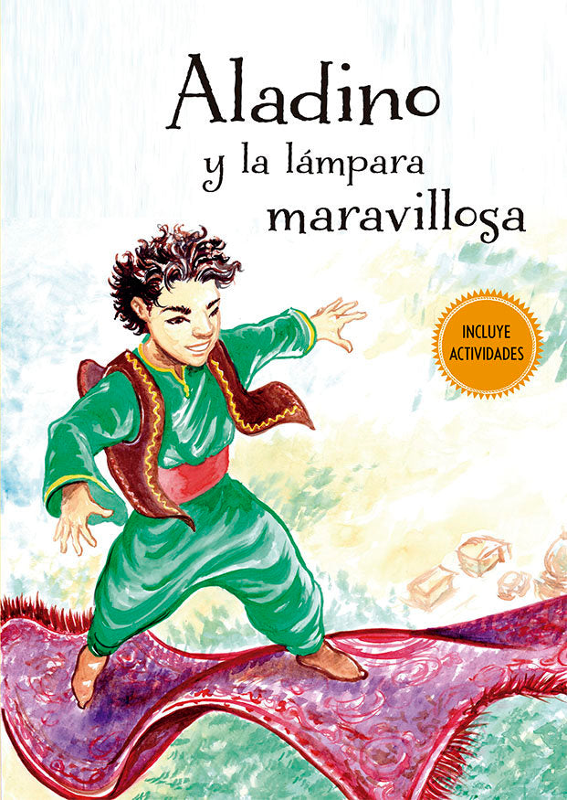 ALADINO Y LA LAMPARA MARAVILLOSA, de - | portada del libro
