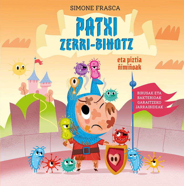 PATXI ZERRI BIHOTZ ETA PIZTIA ÑIMIÑOAK, de FRASCA,SIMONE | portada del libro