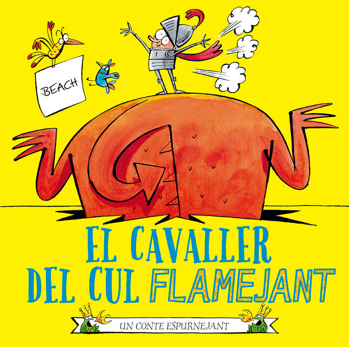 El cavaller del cul flamejant, de BEACH | portada del libro
