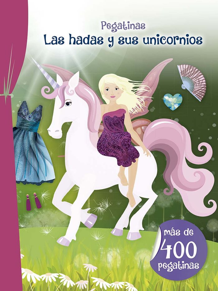 Pegatinas - Las hadas y sus unicornios | portada del libro