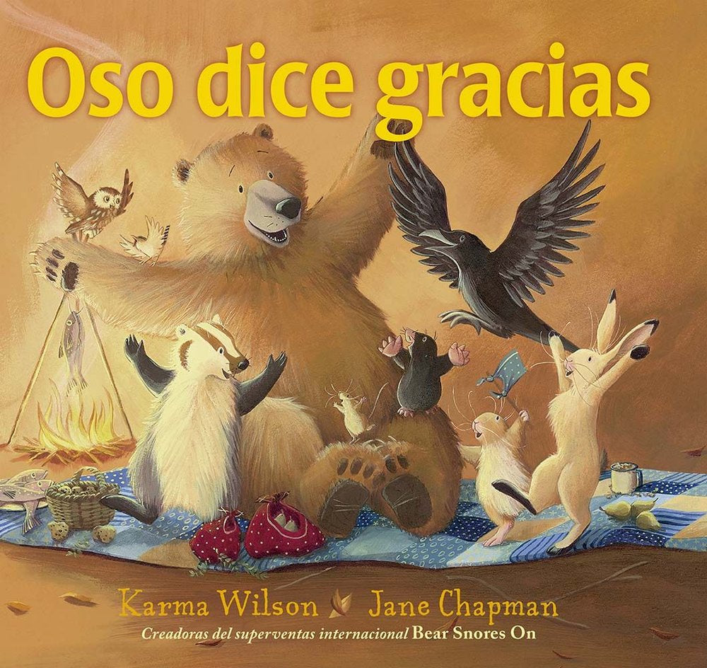 OSO DICE GRACIAS, de WILSON, KARMA | portada del libro