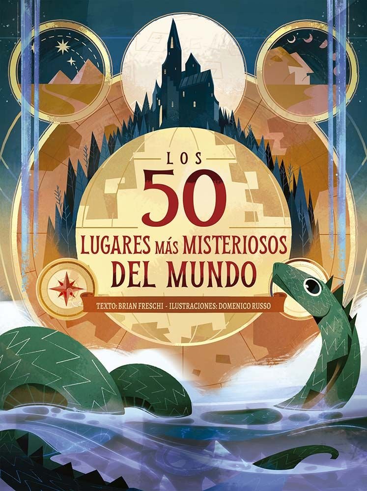 LOS 50 LUGARES MAS MISTERIOSOS DEL MUNDO, de FRESCHI, BRIAN | portada del libro
