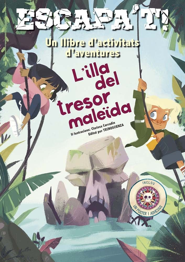 ESCAPA´T! L´ILLA DEL TRESOR MALEIDA, de , TECNOSCIENZA | portada del libro