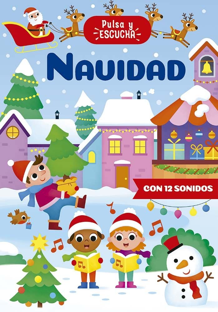 NAVIDAD - PULSA Y ESCUCHA, de CASALIS, ANNA | portada del libro