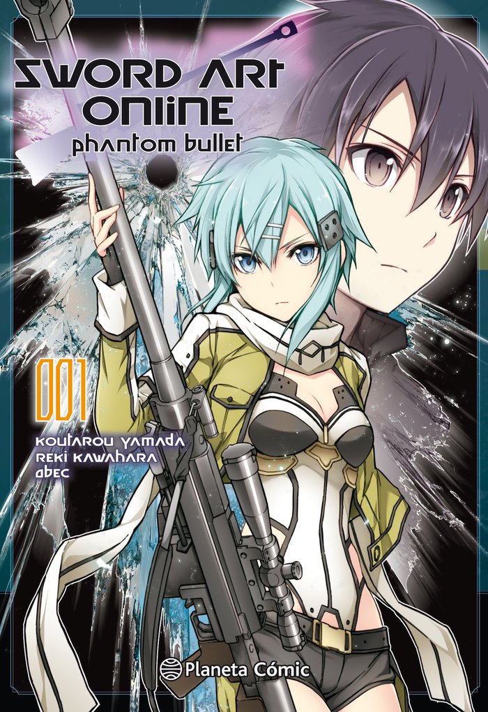 Sword Art Online Phantom Bullet nº 01/03, de Kawahara, Reki | portada del libro