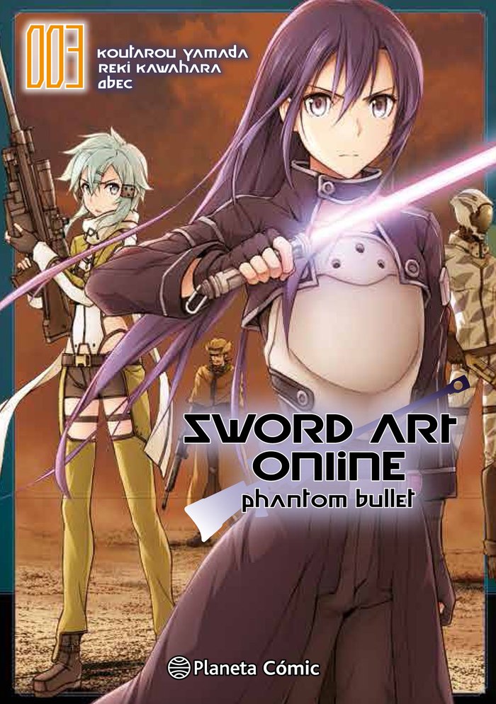 Sword Art Online Phantom Bullet nº 03/03, de Kawahara, Reki | portada del libro