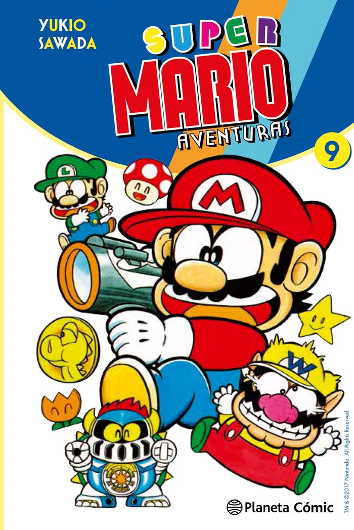 Super Mario nº 09, de Sawada, Yukio | portada del libro