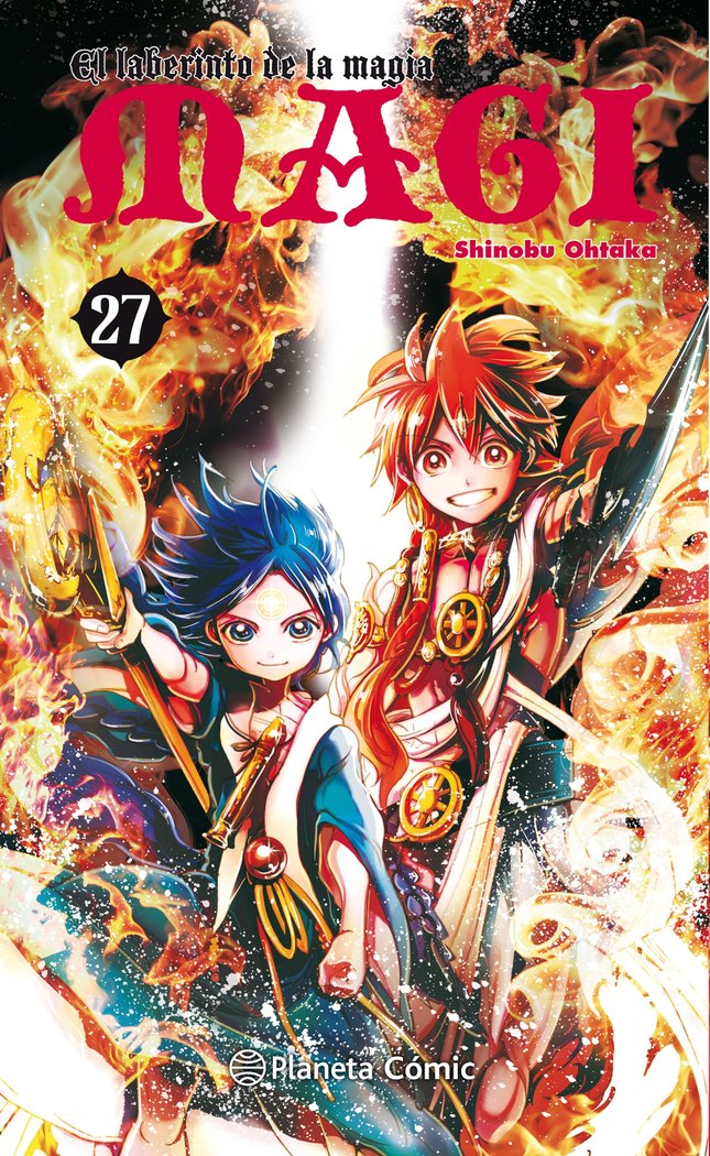 Magi El laberinto de la magia nº 27/37, de Ohtaka, Shinobu | portada del libro