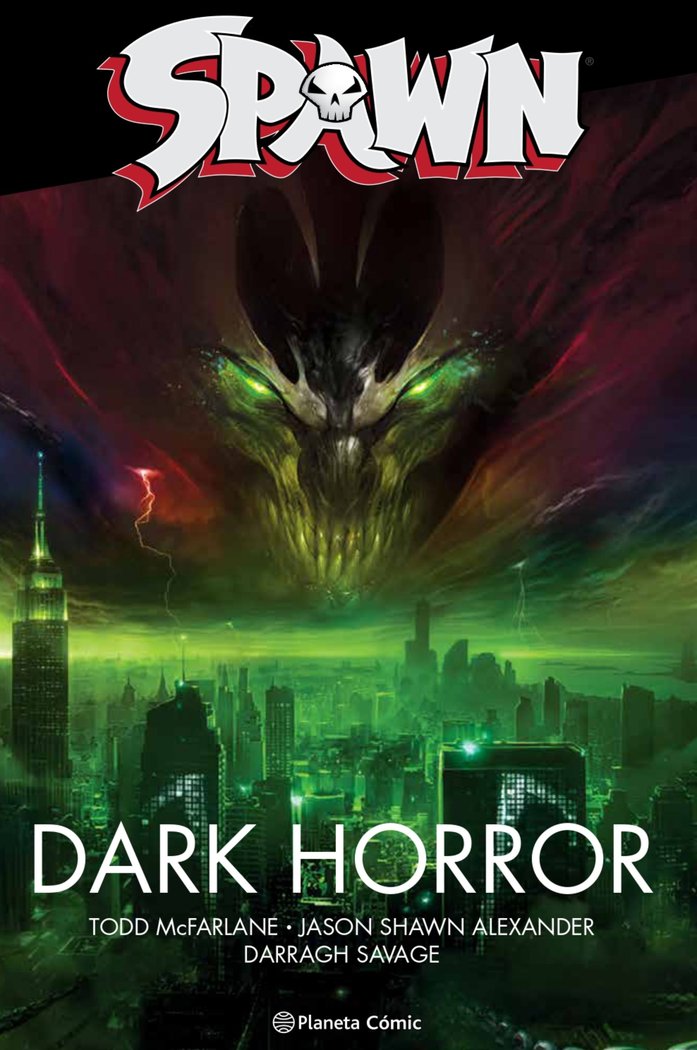 SPAWN DARK HORROR, de TODD MCFARLANE | portada del libro