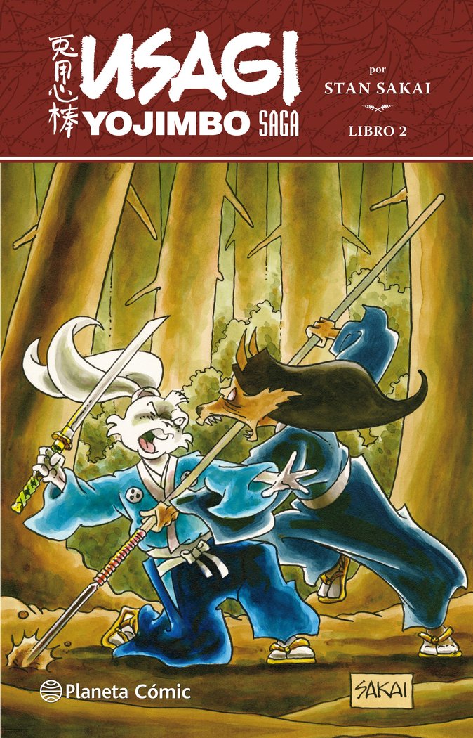 Usagi Yojimbo Saga nº 02, de Sakai, Stan | portada del libro