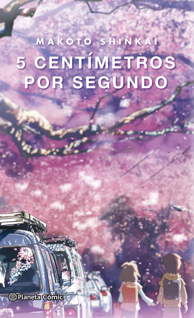 5 centímetros por segundo (novela), de Shinkai, Makoto | portada del libro