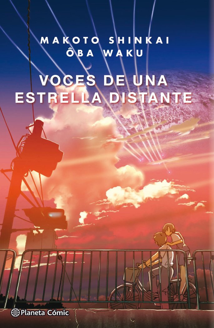 Voces de una estrella distante (novela), de Shinkai, Makoto | portada del libro