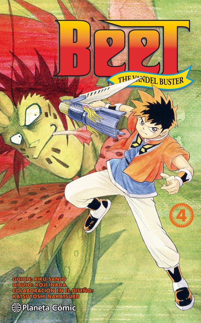 Beet The Vandel buster nº 04/13, de Sanjo, Riku | portada del libro
