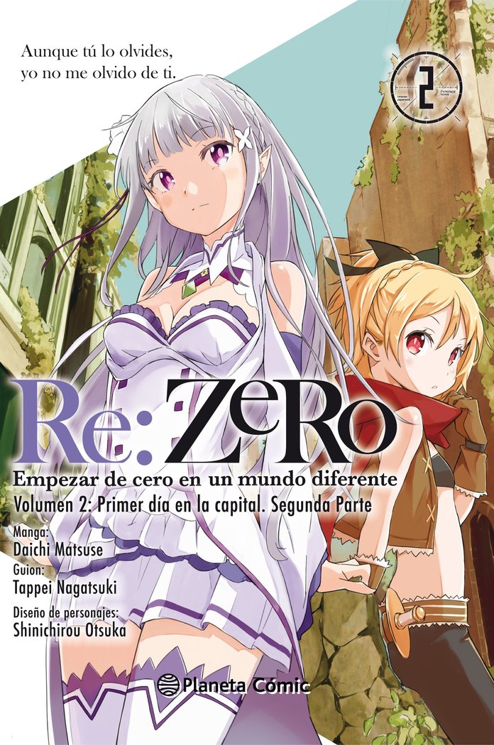 Re:Zero nº 02, de Nagatsuki, Tappei | portada del libro