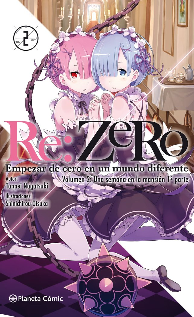 Re:Zero nº 02 (novela), de Nagatsuki, Tappei | portada del libro