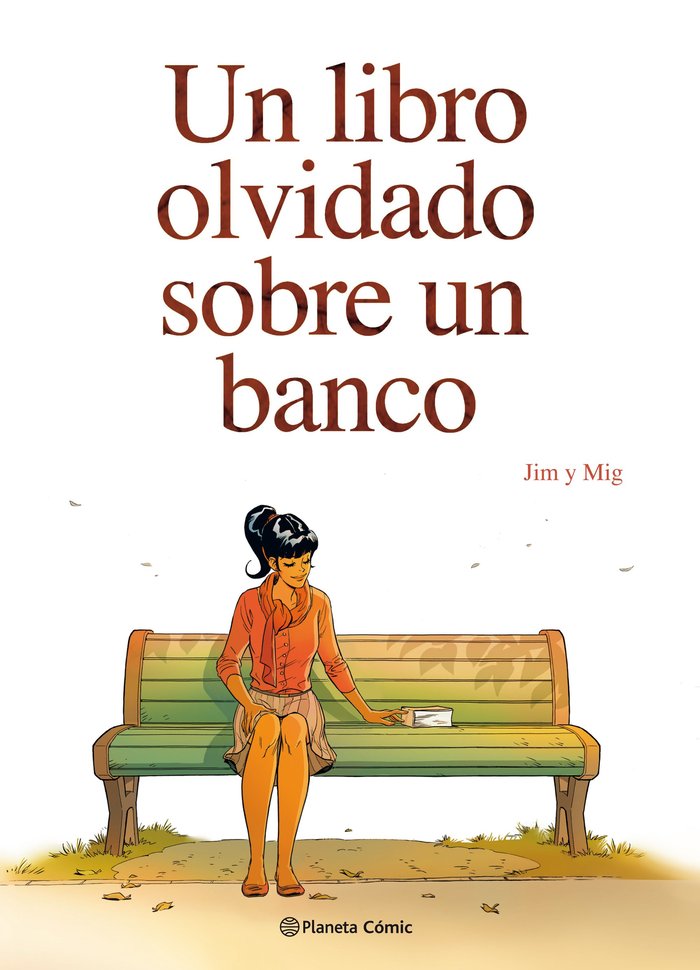 Un libro olvidado sobre un banco, de Jim#Mig | portada del libro