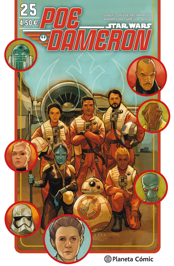 Star Wars Poe Dameron nº 25/25, de Soule, Charles | portada del libro