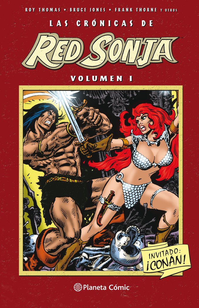 Crónicas de Red Sonja nº 01/04, de Thomas | portada del libro