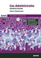 TEMARI I QUESTIONARI DEL COS ADMINISTRATIU DE LA GENERALITAT DE CATALUNYA. PROMO, de OBRA COLECTIVA | portada del libro