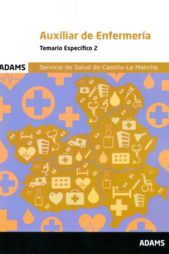 Temario Específico 2 Auxiliar de Enfermería del Servicio de Salud de Castilla La Mancha, de Varios autores | portada del libr