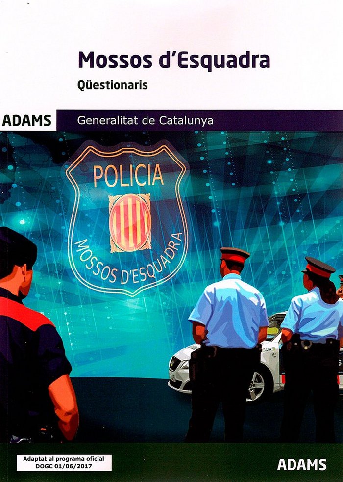 Qüestionari Mossos d'Esquadra de la Generalitat de Catalunya, de Obra colectiva | portada del libro
