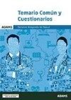 TEMARIO COMúN Y CUESTIONARIOS SERVICIO ARAGONéS DE SALUD, de OBRA COLECTIVA | portada del libro