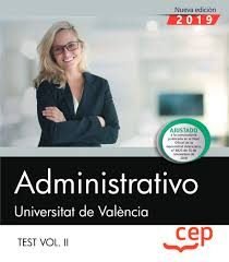 Temario 2 Escala Administrativa Universitat de València, de Varios autores | portada del libro