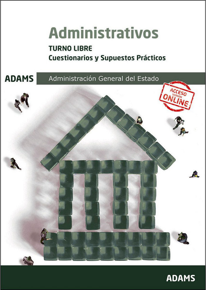 Cuestionarios y Supuestos Prácticos Administrativos Administración General del Estado, turno libre, de Varios autores | porta