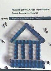 Temario común y cuestionarios Grupo profesional 4. Personal laboral fijo del Estado, de Varios autores | portada del libro