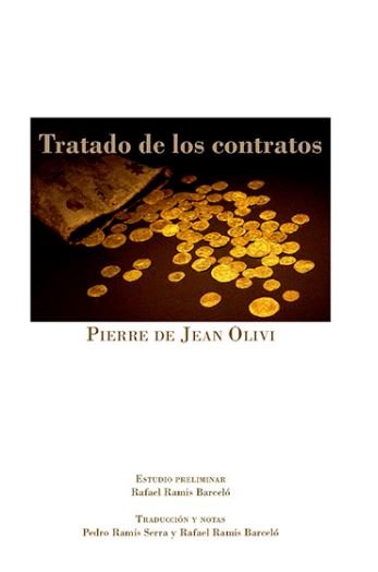Tratado de los Contratos, de de Jean Olivi, Pierre | portada del libro