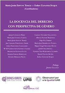 La docencia del derecho con perspectiva de género | portada del libro