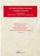 Estudios jurídico penales y criminológicos, de José María Suárez López | portada del libro