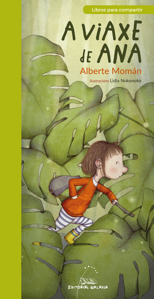 A viaxe de Ana, de Momán, Alberte | portada del libro
