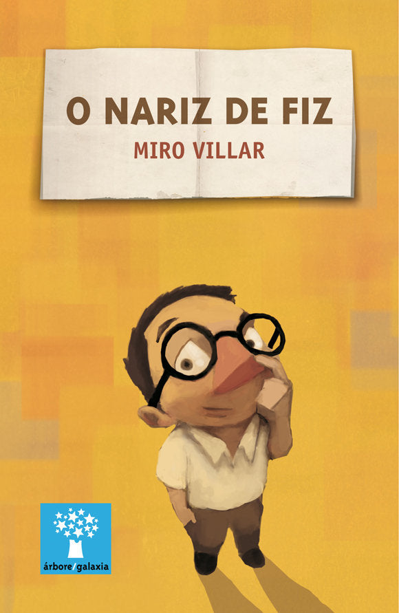 O nariz de Fiz, de Villar | portada del libro