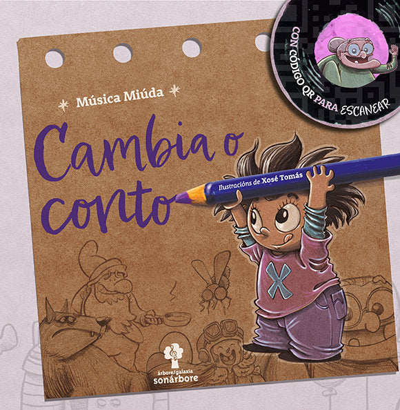 Cambia o conto, de MUSICA MIUDA | portada del libro