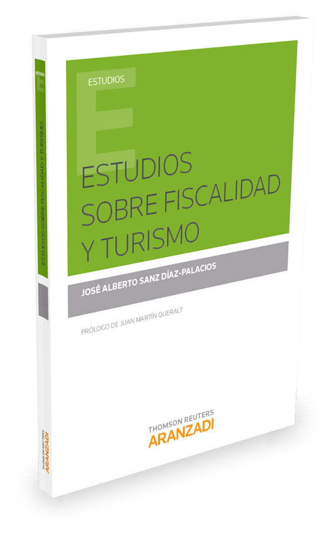 Estudios sobre fiscalidad y turismo, de Sanz Díaz-Palacios, José Alberto | portada del libro